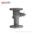 China One piece body flange ball valve Factory